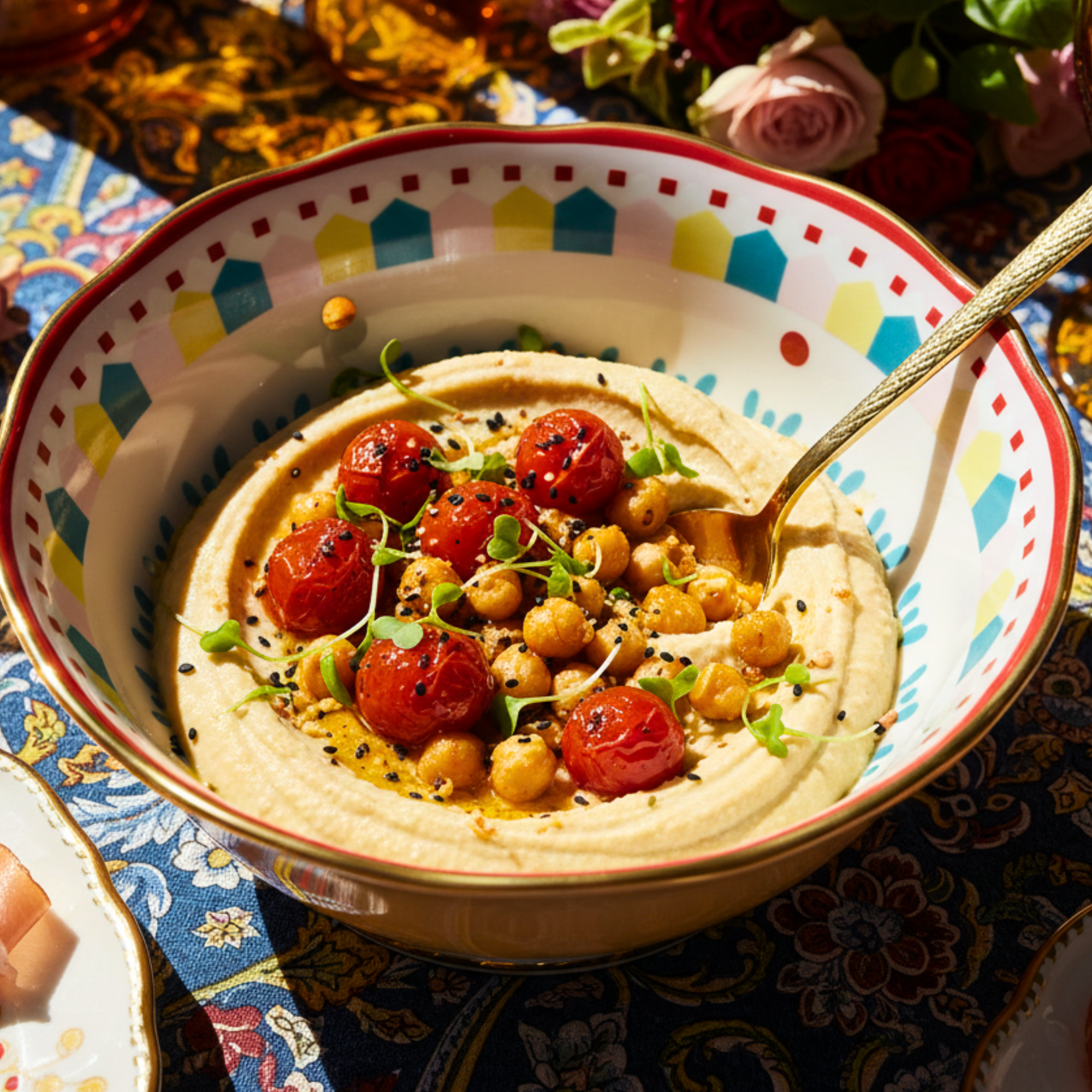 Porcelain Salad Bowl - Heart - Mamma Mia