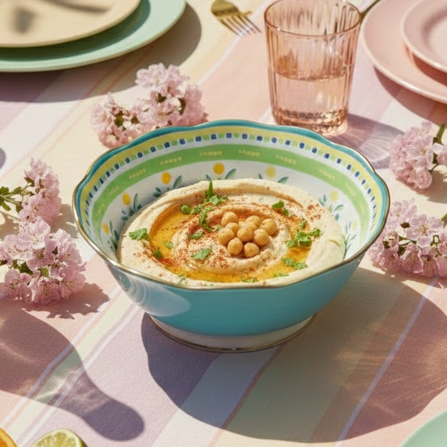 Porcelain Salad Bowl - Little Bird - Mamma Mia