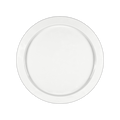 Round White Melamine Serving Tray - Joke - Baci Milano