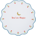Round Embroidered Placemat - Magic - Mamma Mia - Baci Milano