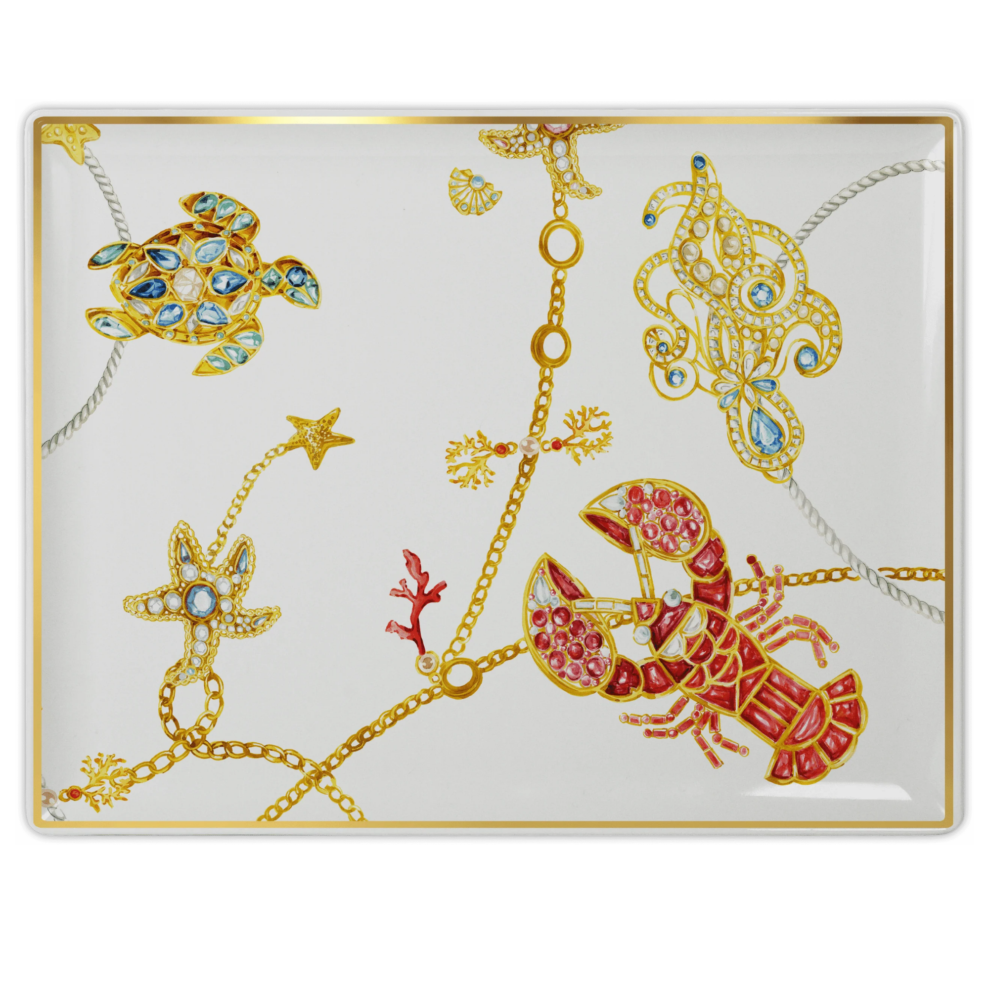 Rectangular Gourmet Tray - Portofino