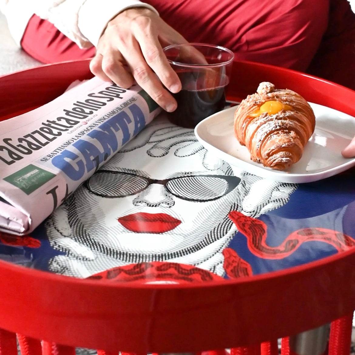 Round Tray - La Vipera - Sagrada Familia - Baci Milano