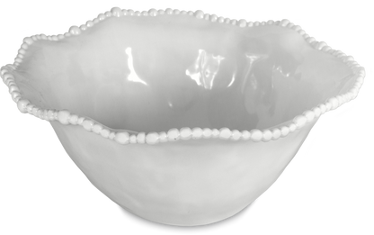White Salad Bowl - Medium - Joke