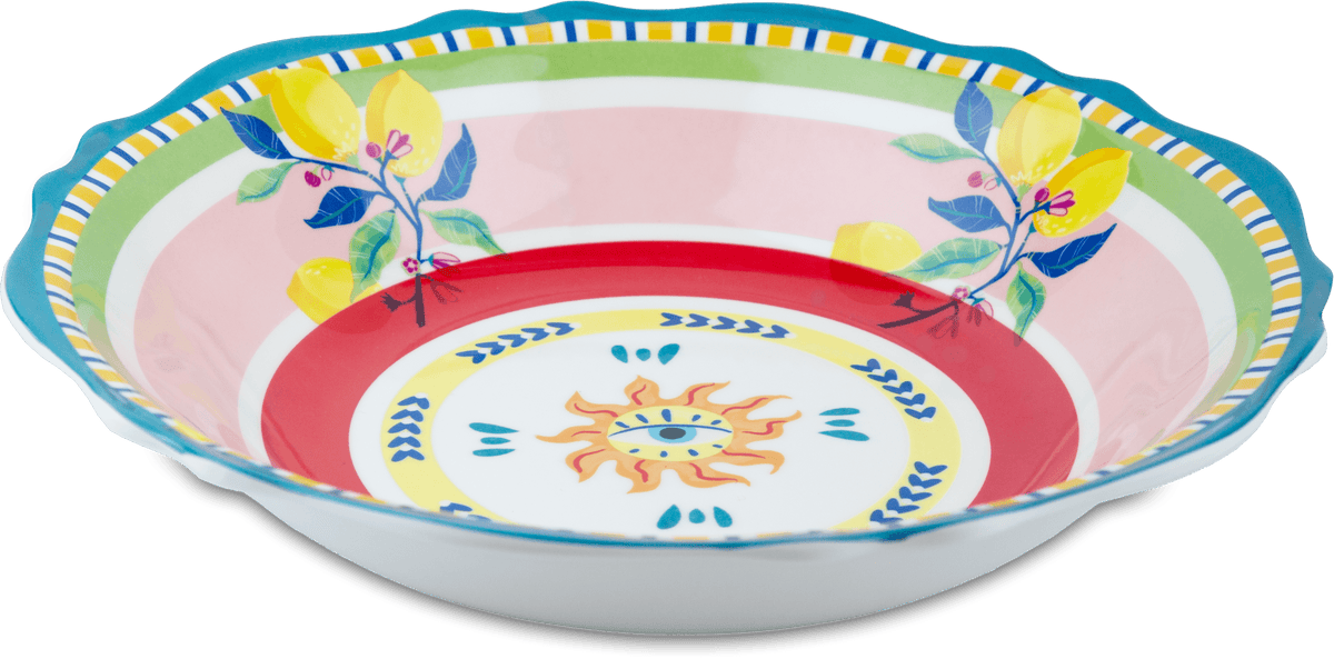 Melamine Salad Bowl - Mamma Mia - Baci Milano