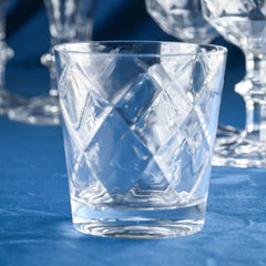 Set of 6 Clear Acrylic Water Glasses - Cheers - Baci Milano