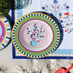 Set of 6 Melamine Dessert Plates - Branch - Mamma Mia - Baci Milano