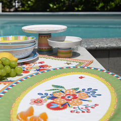 Oval Serving Plate - Mamma Mia - Baci Milano