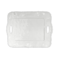 White Rectangular Serving Tray - Joke - Baci Milano
