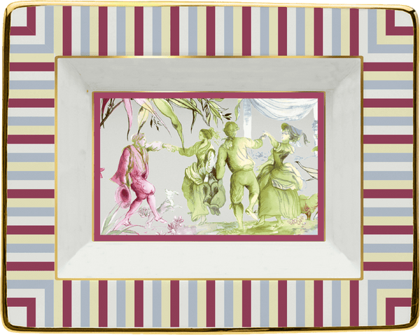 Porcelain Decorative Tray - Firenze