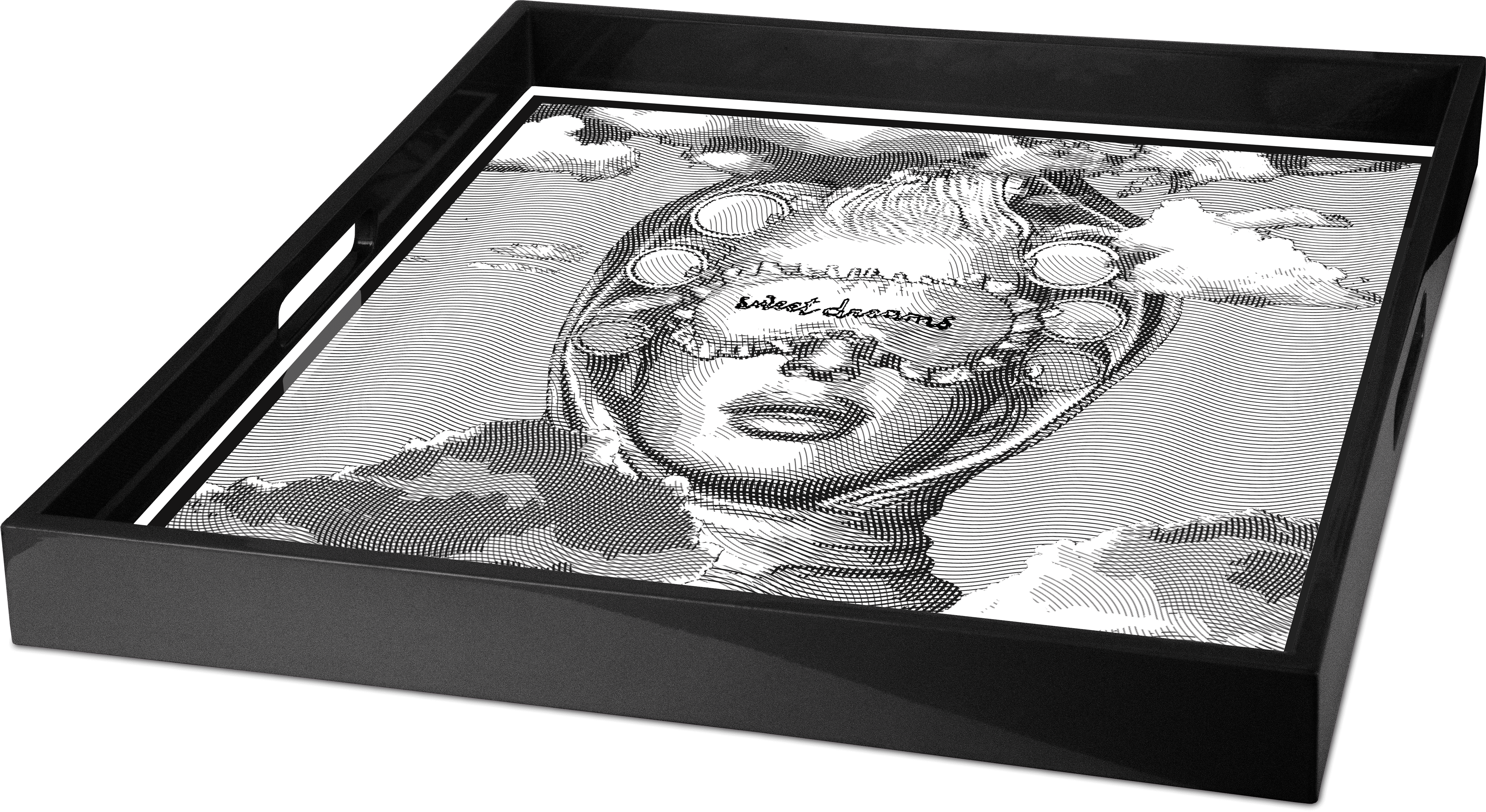 Square Tray - La Sognatrice - Sagrada Familia - Baci Milano