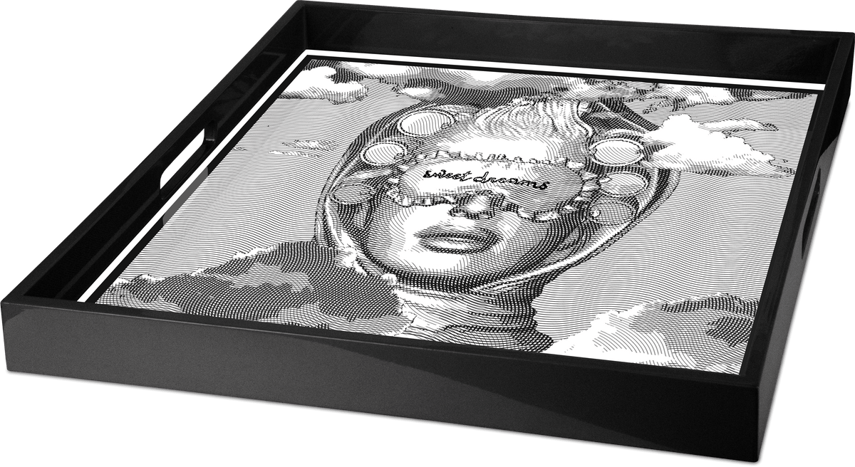 Square Tray - La Sognatrice - Sagrada Familia - Baci Milano