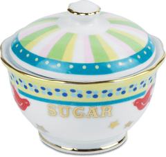 Porcelain Sugar Bowl - Mamma Mia - Baci Milano