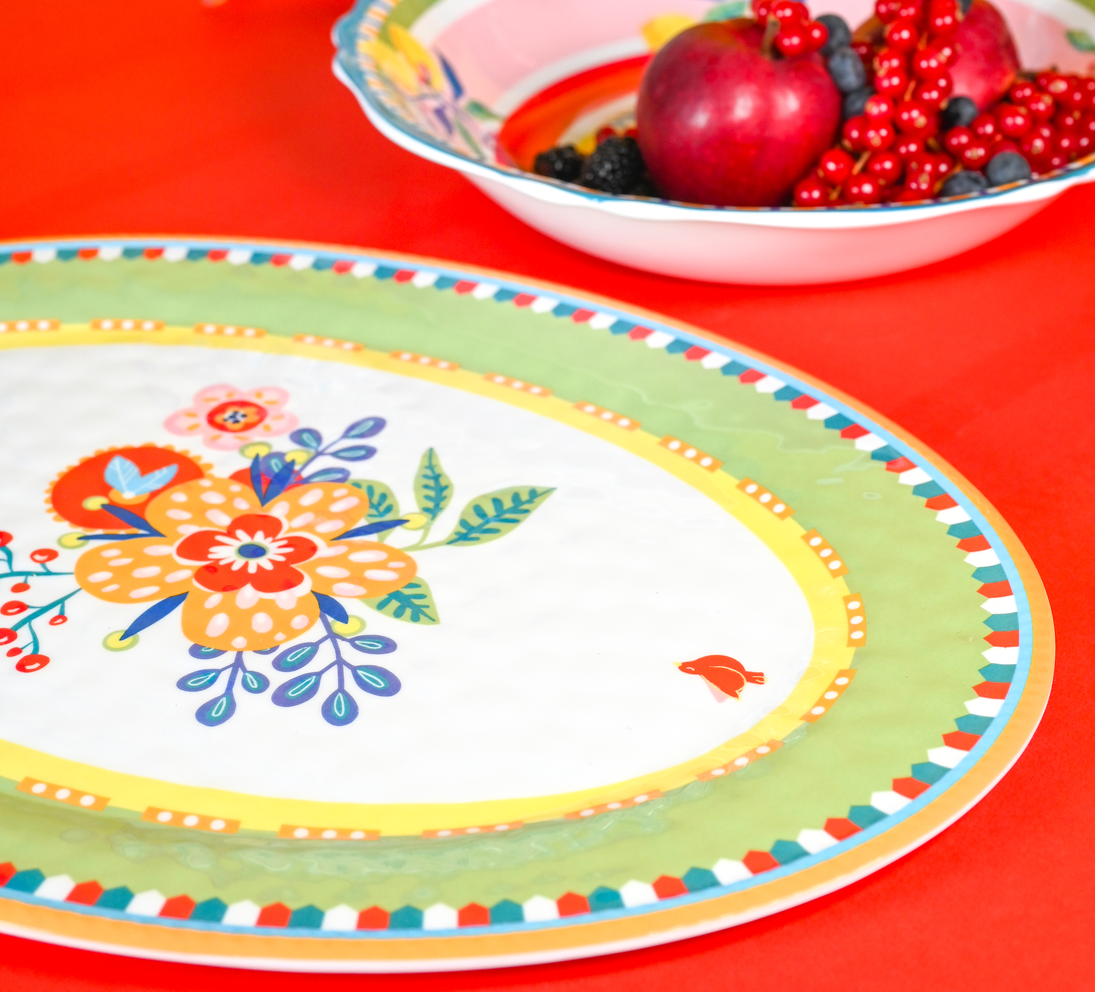 Oval Serving Plate - Mamma Mia