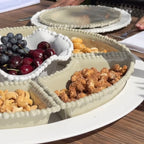 Baci Milano Joke — Set of 5 White Appetizer Plates
