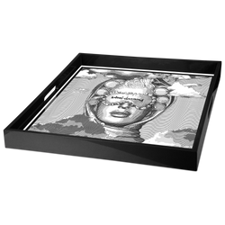 Square Tray - La Sognatrice — Sagrada Familia collection by Baci Milano