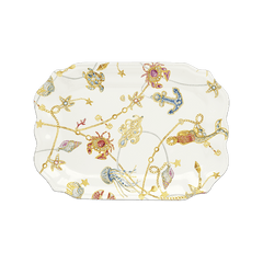 Melamine Rectangular Serving Tray - Portofino - Baci Milano