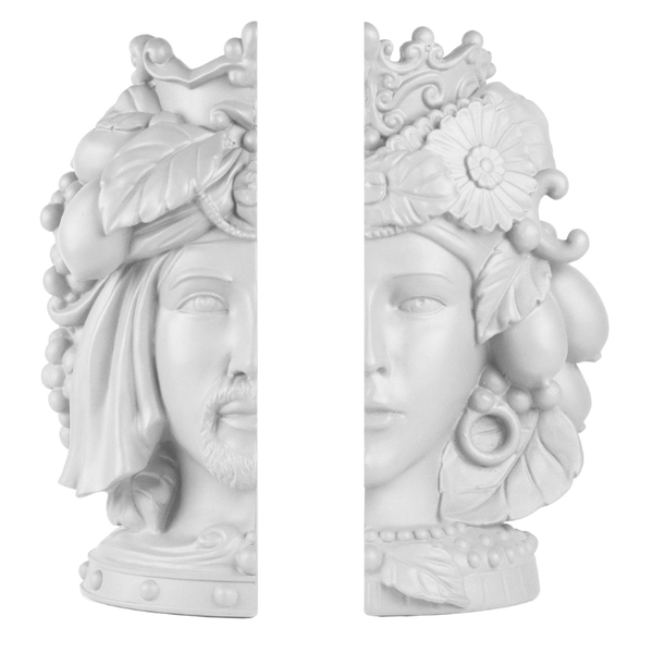 White Bookends - Teste Matte