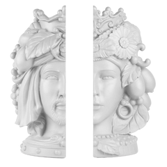 White Bookends - Teste Matte
