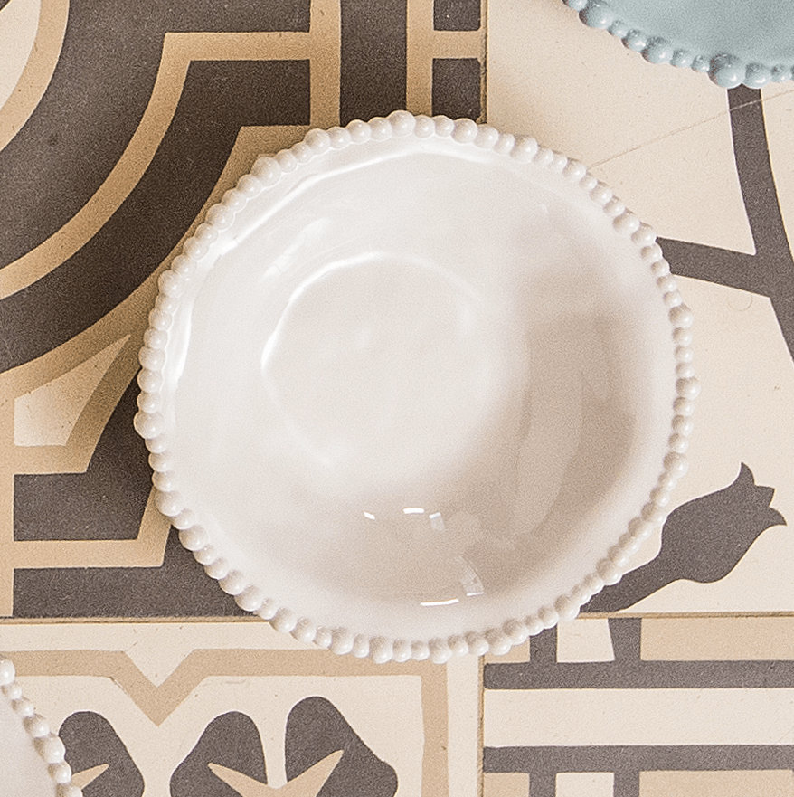 Set of 3 Melamine Bowls - White - Joke - Baci Milano