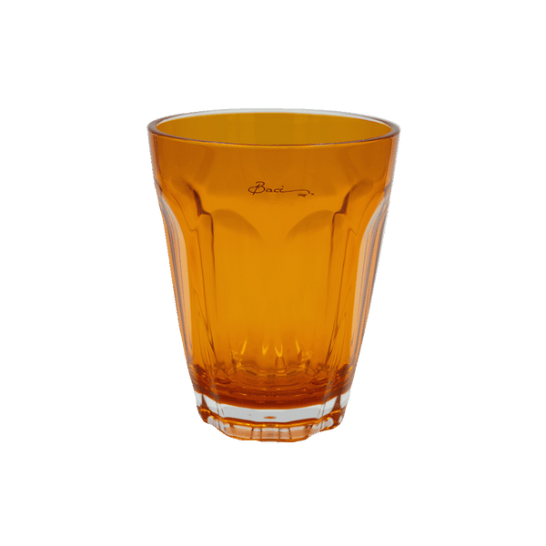 Set of 6 Water Glasses - Orange - Aqua